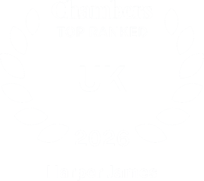 Chambers top ranked UK 2026 Harper James