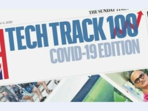 Our clients are flying high in the Times Tech Track 100