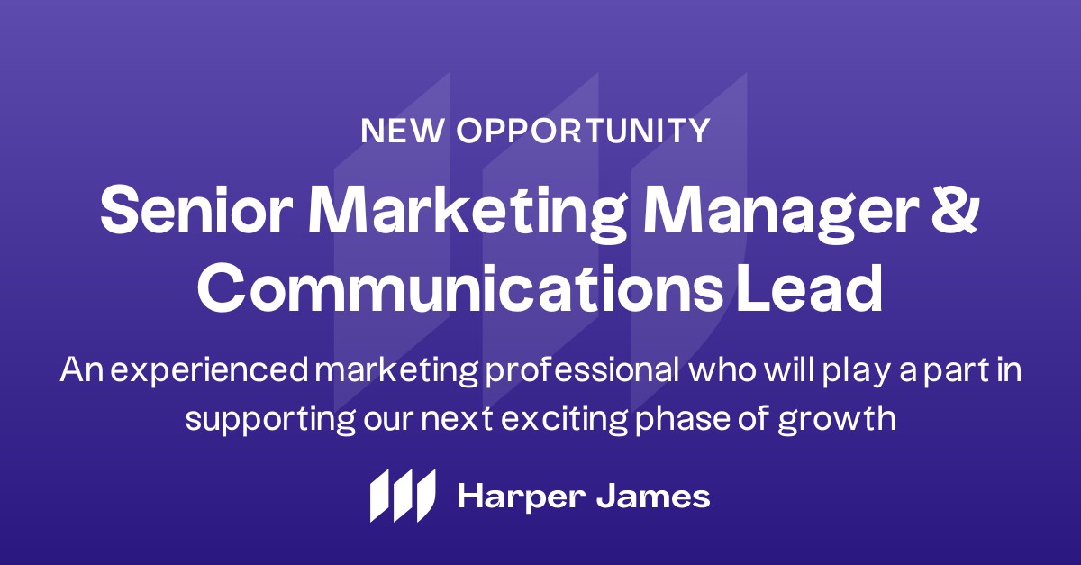 Vacancy Senior Marketing Manager Communications Lead Work From Home   Senior Marketing Manager Communications Lead 